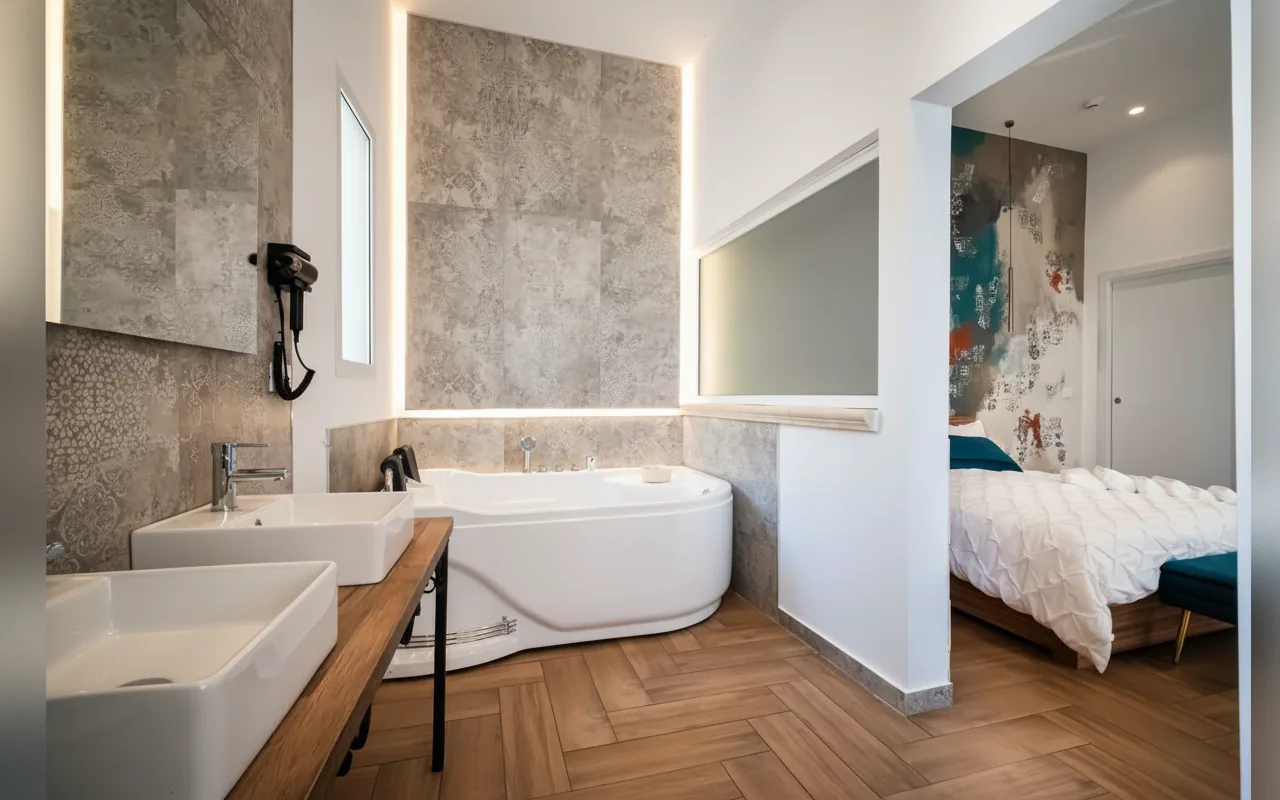 Camera con bagno privato — Gaeria Home, palermo (Sicilia) (foto 18)